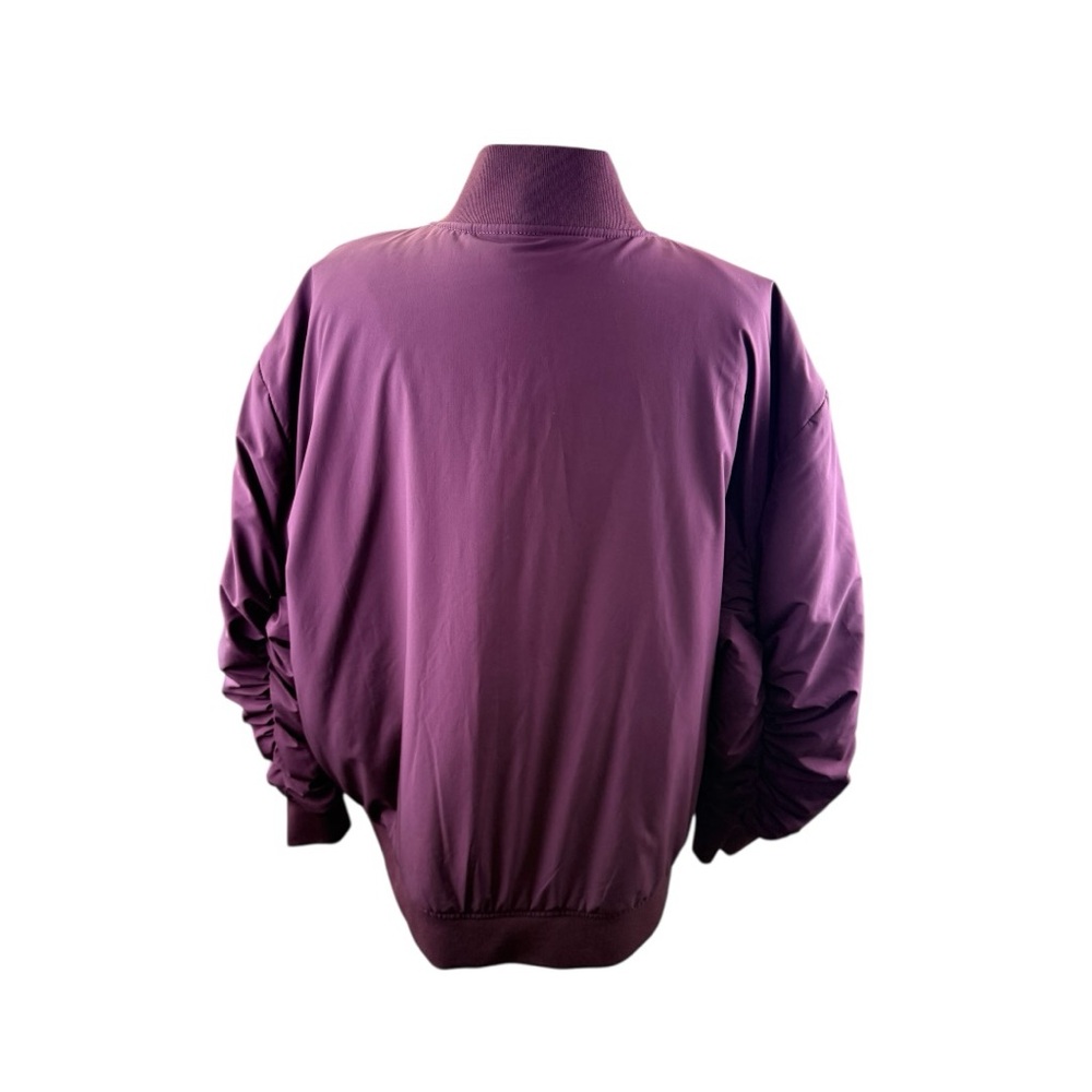 Express Deep Purple Bomber Jacket - image 2